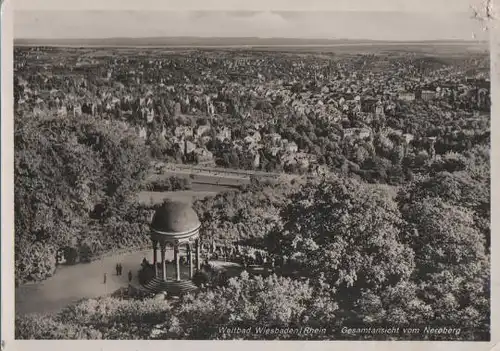 Wiesbaden - Gesamtansicht v. Neroberg - 1936