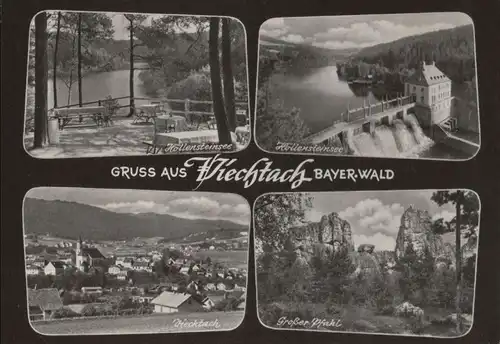 Viechtach - u.a. Großer Pfahl - ca. 1955