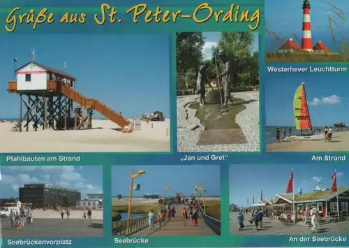 St. Peter-Ording - u.a. Seebrückenvorplatz - 2013