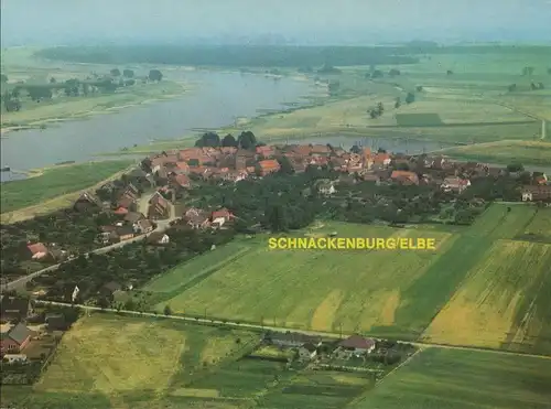 Schnackenburg - aus der Luft
