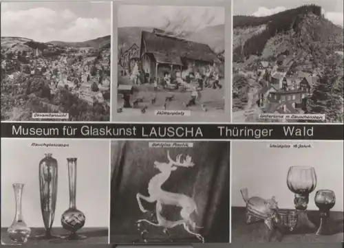 Lauscha - u.a. Gesamtansicht - 1984