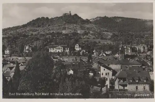 Bad Blankenburg - Bad Blankenburg m. ruine Greifenstein - ca. 1955