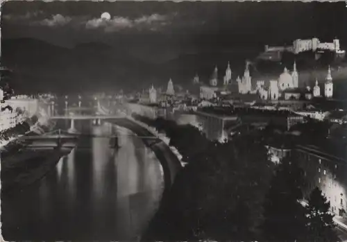 Österreich - Österreich - Salzburg - bei Nacht - 1960