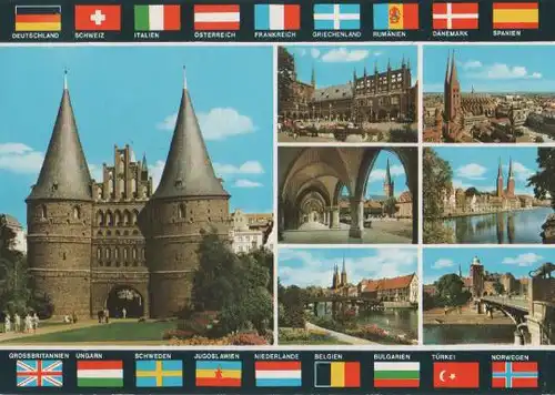 7 Bilder aus Lübeck - ca. 1975