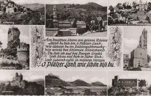 Pfalz - Pfälzer Burgen und Schlösser - 1963
