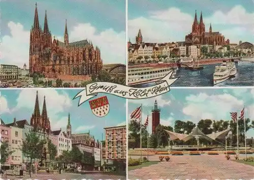 Gruß aus Köln a. Rhein - ca. 1965