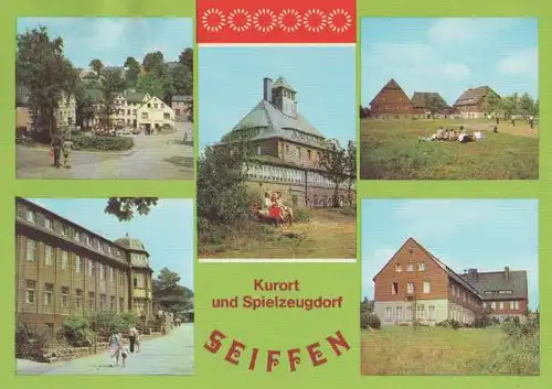 Marienberg - Seiffen u.a. Gaststätte Buntes Haus - ca. 1985