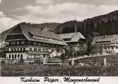 St. Blasien-Menzenschwand - Kurheim Pieper - 1972
