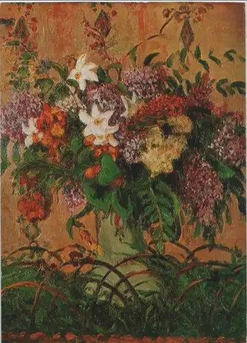 Pissarro Strauß mit Blumen