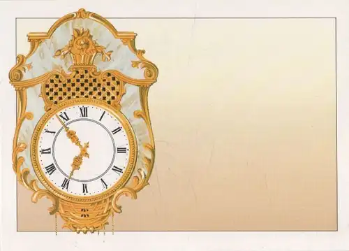 Uhr aus deutscher Sammlung