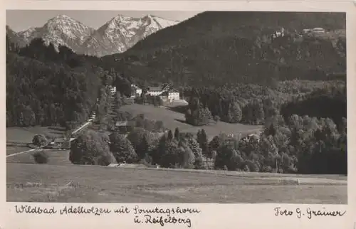 Siegsdorf - Wildbad Adelholzen mit Sonntagshorn - 1953