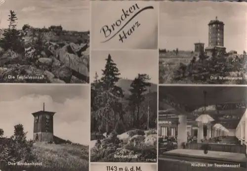 Brocken - u.a. Brockenhotel - 1953