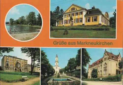 Markneukirchen - u.a. Am Lutherplatz - 1985