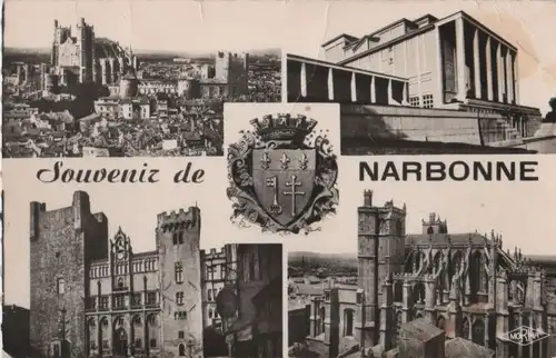 Frankreich - Frankreich - Narbonne - u.a. Cathedrale Saint-Just - ca. 1960