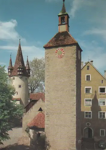 Lindau - Schrannenplatz mit Peterskirche - 1988