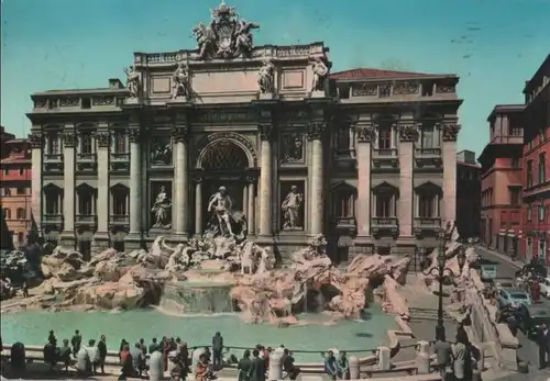 Italien - Italien - Rom - Roma - Fontana di Trevi - ca. 1970