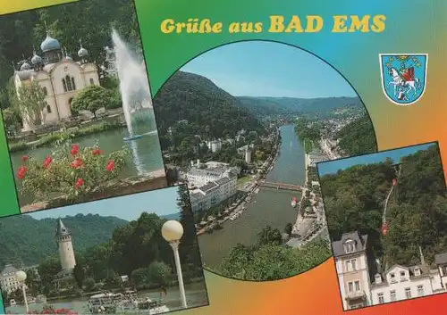 Bad ems an der Lahn - Grüße aus - ca. 1995