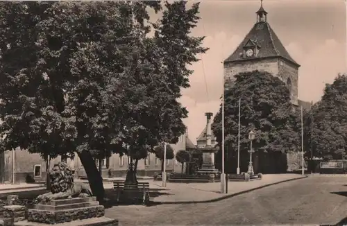 Nebra (Unstrut) - Markt - 1962