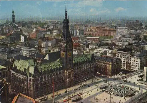 Hamburg - Rathausmarkt - 1975