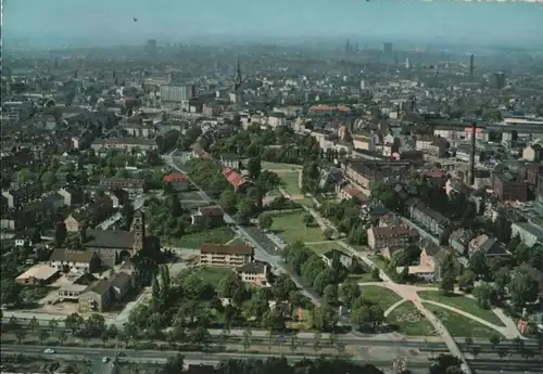 Dortmund - Blick auf die Stadt - ca. 1970