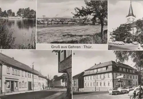 Gehren - u.a. Dimitroffstraße - 1985