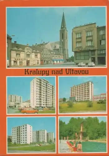 Tschechien - Tschechien - Kralupy nad Vltavou - 5 Teilbilder - 1981