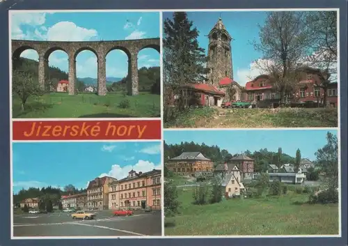 Tschechien - Tschechien - Jizerske hory - Isergebirge - 4 Teilbilder - 1983
