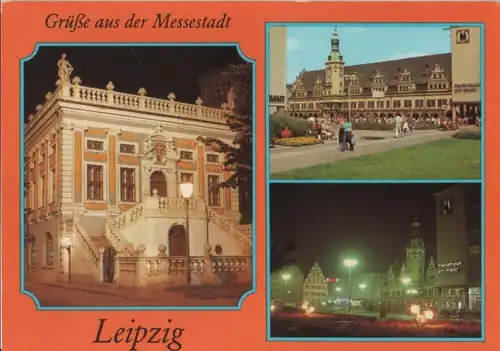 Leipzig - u.a. Markt - 1981