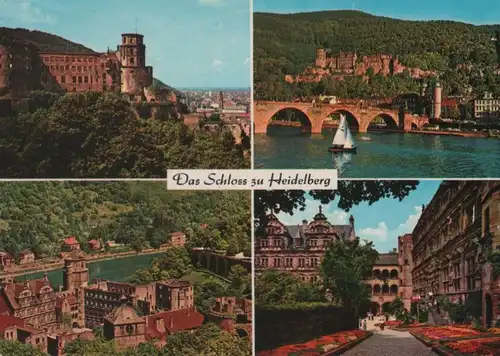 Heidelberg - Das Schloss - ca. 1980