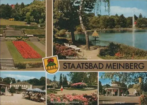 Bad Meinberg - u.a. Kurpark-Stausee - ca. 1980