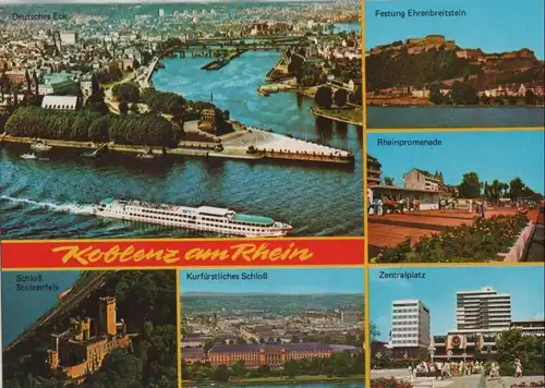 Koblenz - u.a. Zentralplatz - ca. 1980