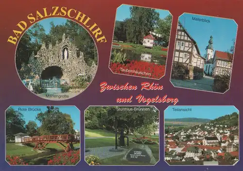 Bad Salzschlirf - u.a. Rote Brücke - 2000