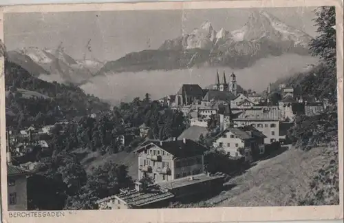 Berchtesgaden - mit Watzmann - ca. 1950