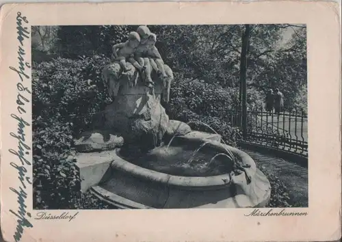 Düsseldorf - Märchenbrunnen - 1952