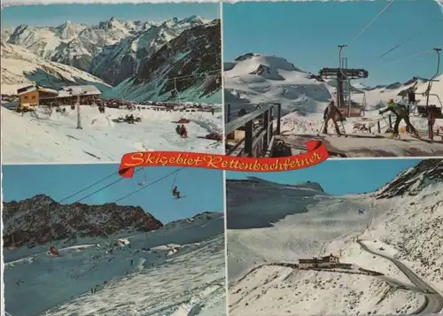 Österreich - Österreich - Rettenbachferner - Skigebiet, u.a. mit Rettenbachjoch - 1977