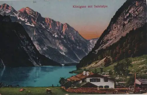 Königsee - mit Saletalalpe - 1922