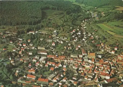 Bad Brückenau - Luftbild - ca. 1985