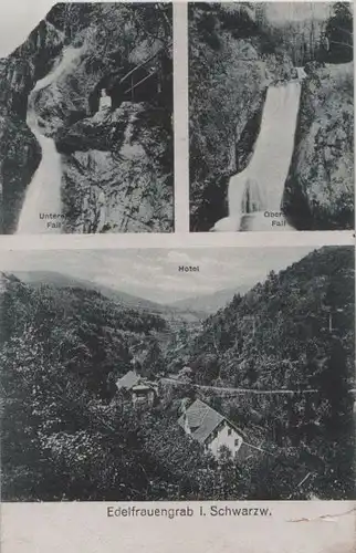Ottenhöfen, Edelfrauengrab - 2 Teilbilder - ca. 1935