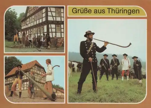 Thüringen - Hirtenbläsergruppe - 1984