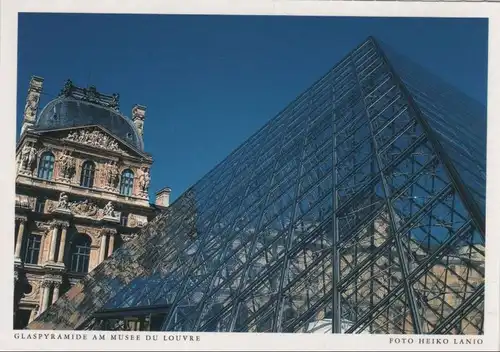 Frankreich - Paris - Frankreich - Louvre, Glaspyramide