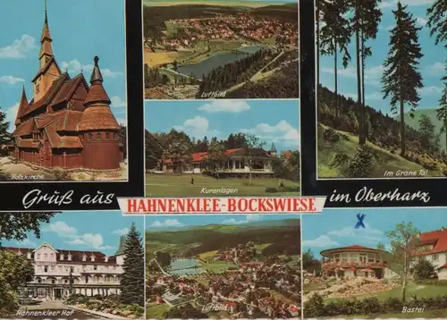 Goslar Hahnenklee - Bockswiese, u.a. Kuranlagen - 1964