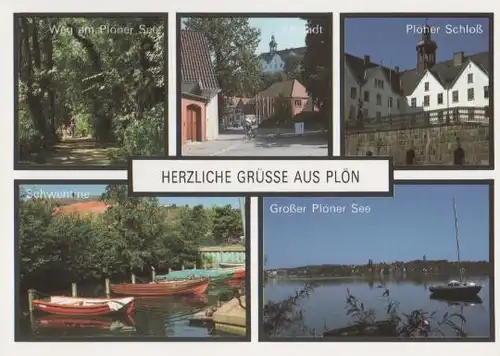 Herzliche Grüsse aus Plön - ca. 1995