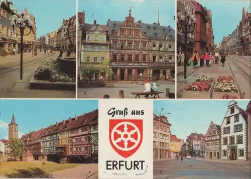 Erfurt - u.a. Haus zum Breiten Herd - ca. 1980