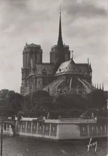 Frankreich - Frankreich - Paris - Abside de Notre Dame - 1941