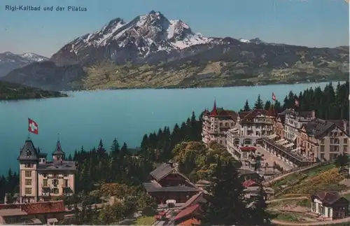 Schweiz - Schweiz - Rigi Kaltbad - und der Pilatus - ca. 1935