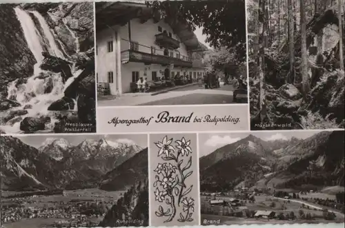 Ruhpolding - Alpengasthof Brand - ca. 1960