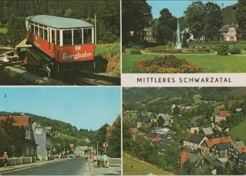 Schwarza - Mittleres Tal, u.a. Obstfelderschmiede - 1976