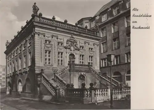 Leipzig - Alte Handelsbörse am Naschmarkt - 1969