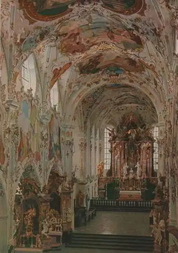 Rottenbuch - ehemalige Stiftskirche, Inneres - 1974