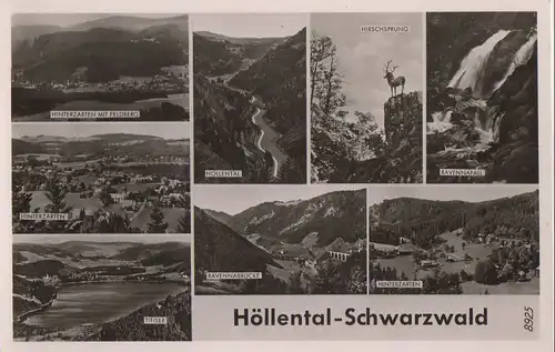 Höllental (Schwarzwald) - u.a. Hinterzarten - ca. 1955